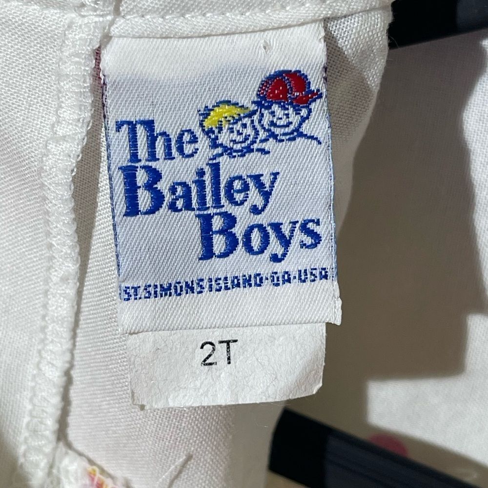 The Bailey Boys Charming Kids Dress with Blue Collar - Picture 5 of 6